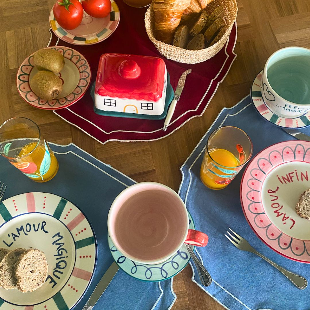 'La Petite Maison' Butter Dish