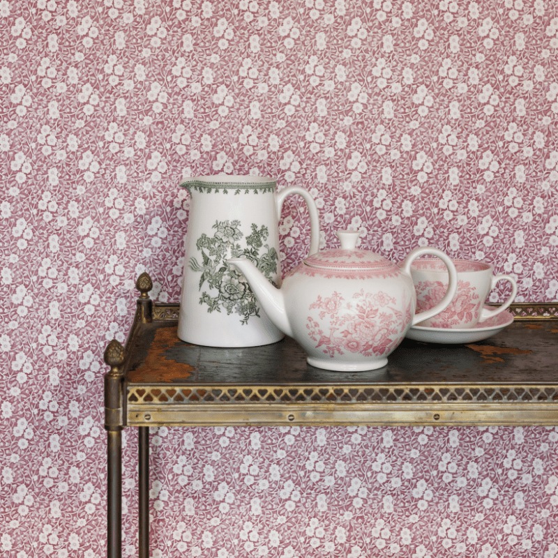 Calico Wallpaper Collaboration With Burleigh
