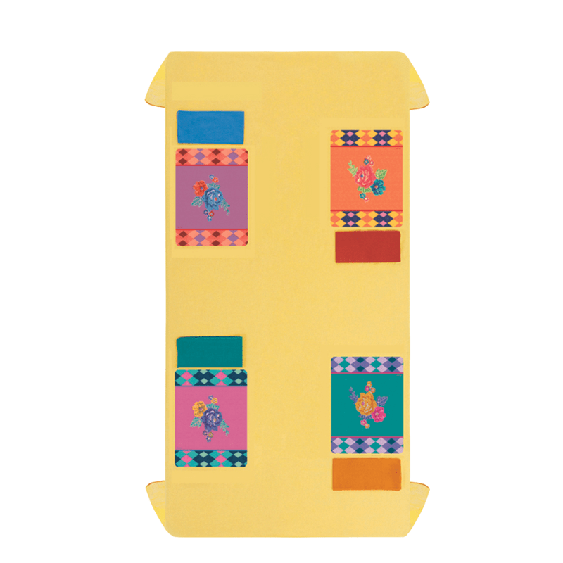 Masonite Placemat | Losanga Orange