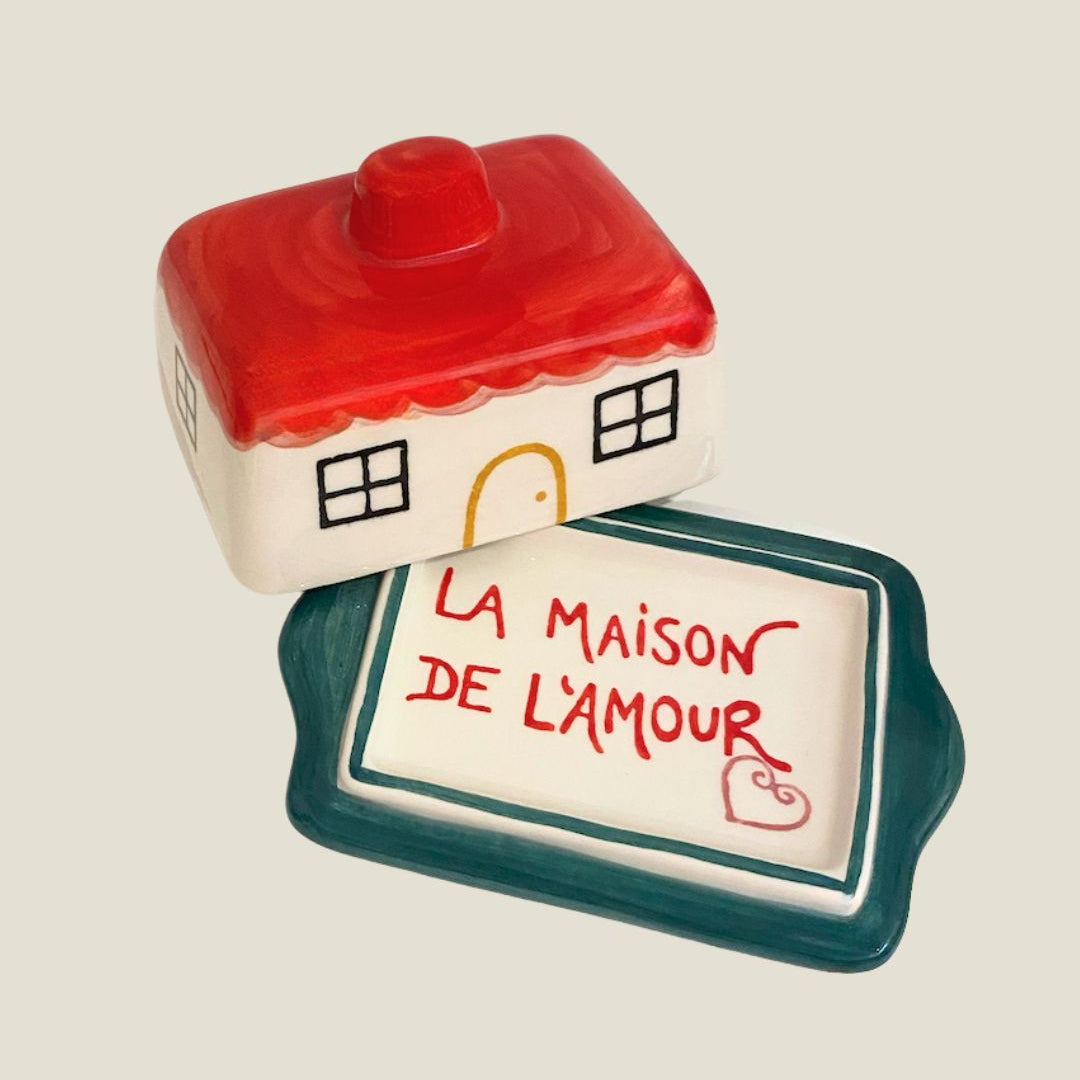 'La Petite Maison' Butter Dish
