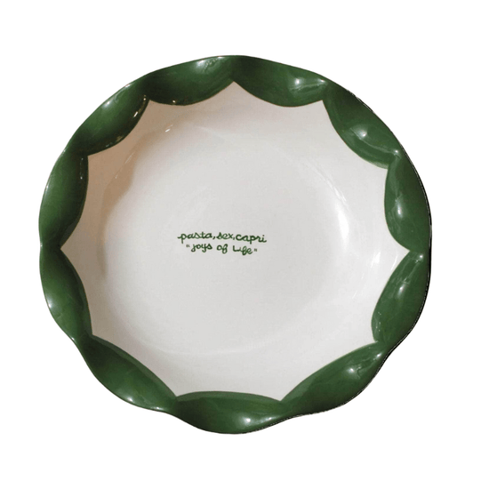 The Six-Piece Hand-Painted Pasta Pottery Collection
