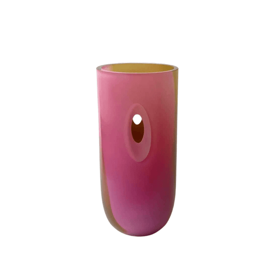 Eclipse Vase, Tall, Mocca - Pink