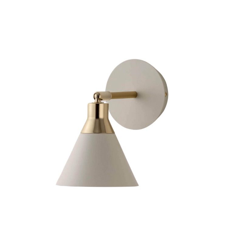 Sand cone wall light