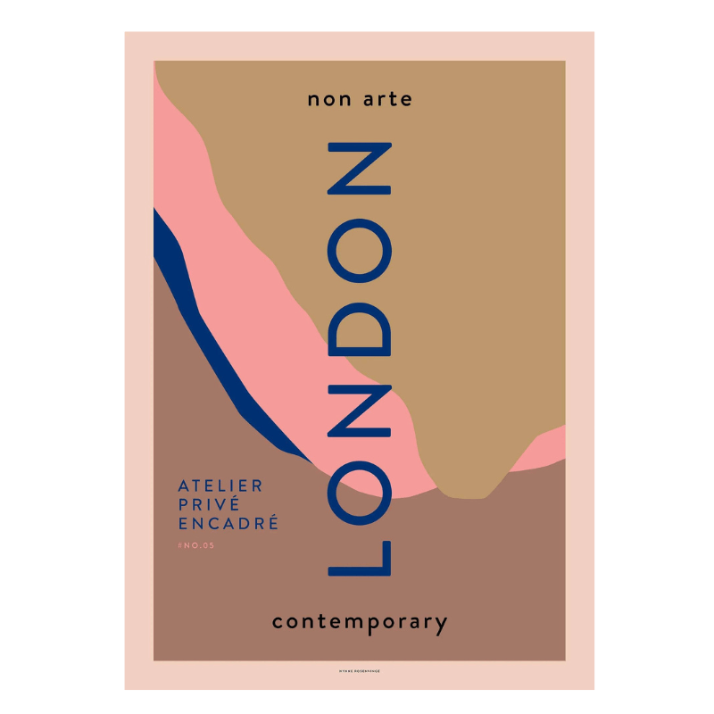 Non Arte "London" Poster Print