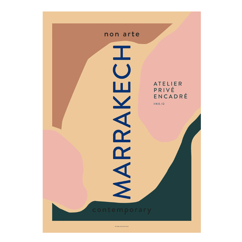 Non Arte "Marrakech" Poster Print