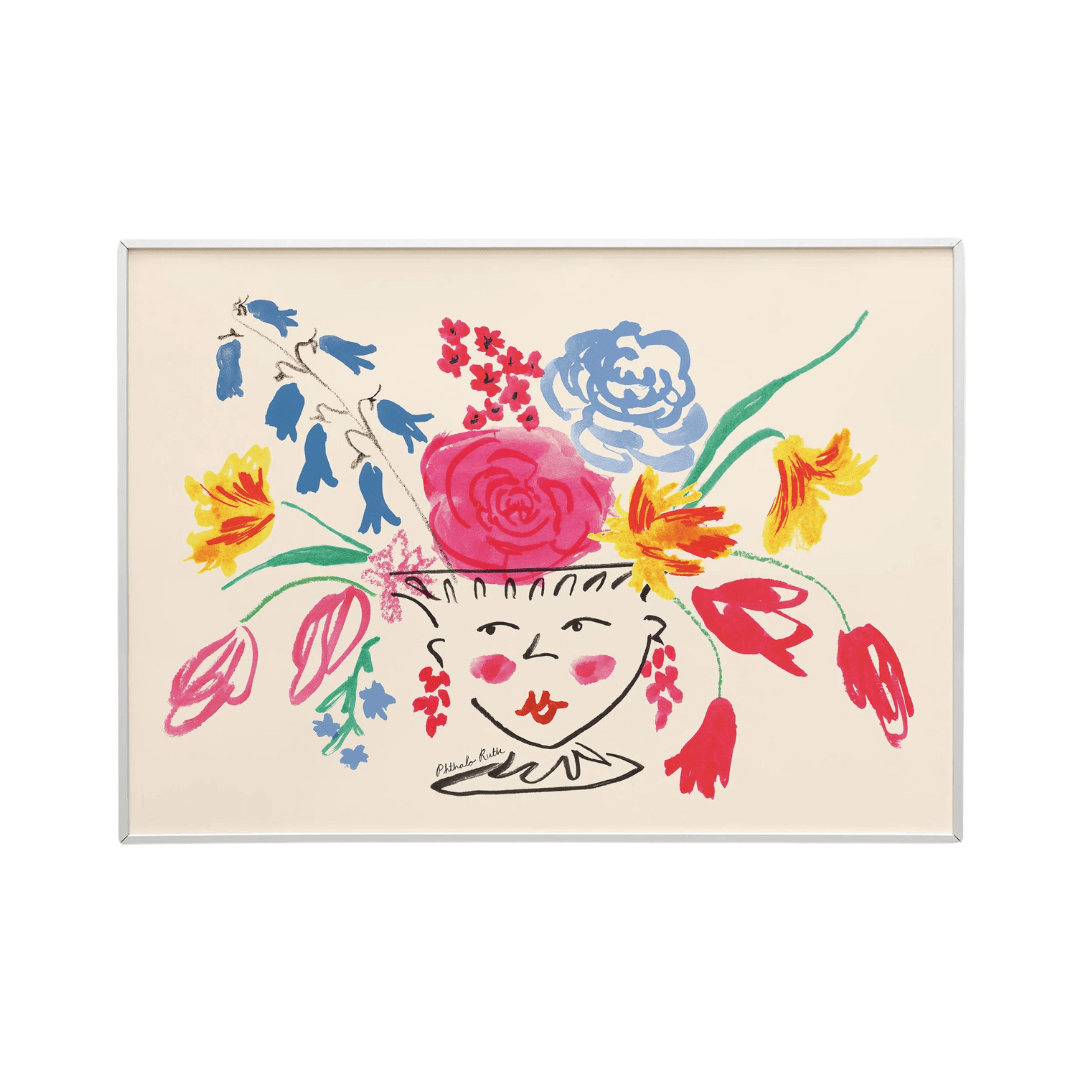 "Blooming Vase" Art Print