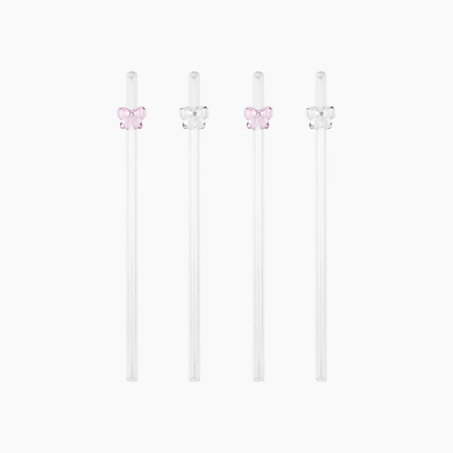 Bow Straws Set of Four