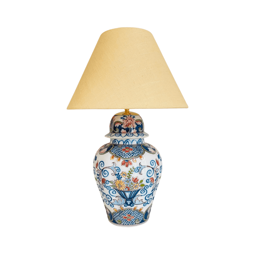 Antique Makkum Jar Lamp