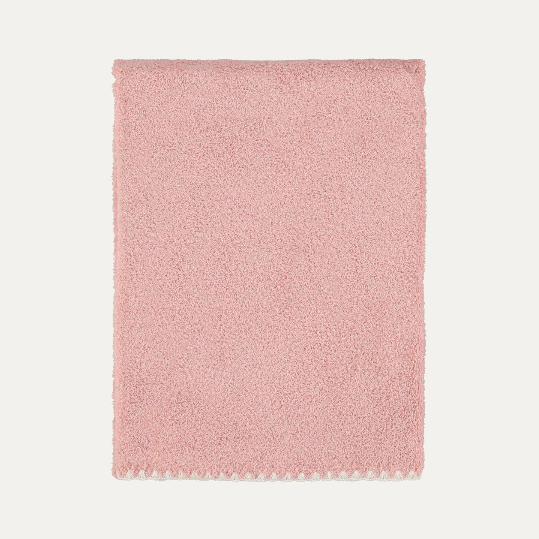 Concha Pink and Cream Bath Towel