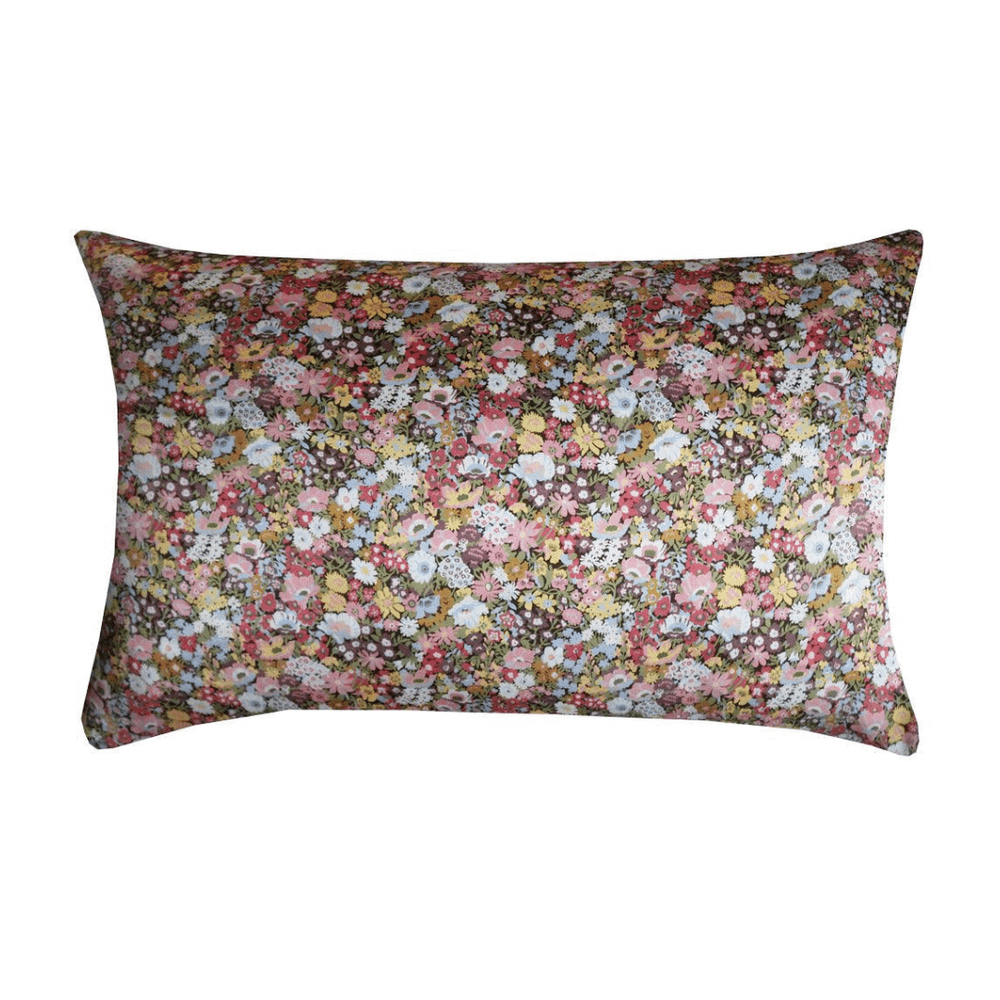 Silk Pillowcase Made With Liberty Fabric Thorpeness Dusky Pink