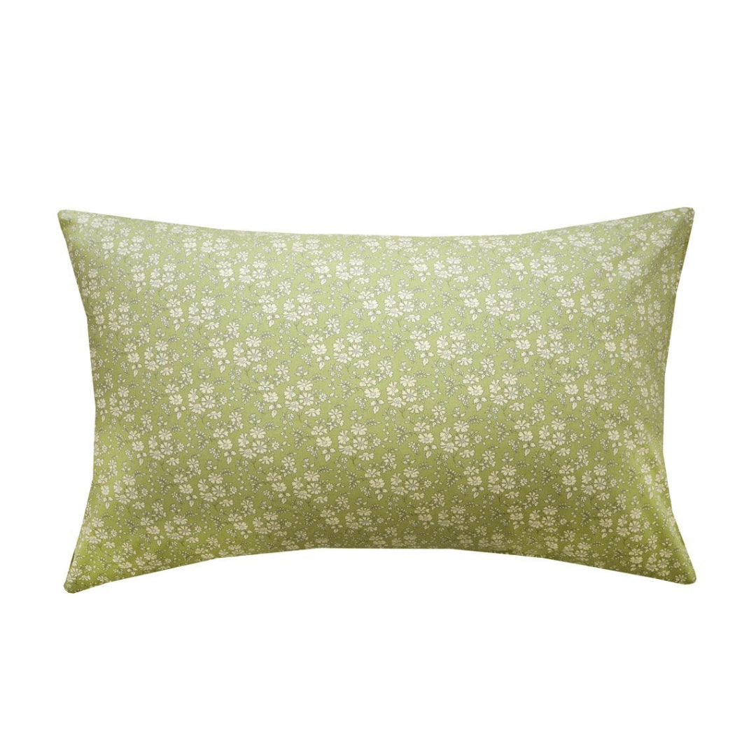 Pillowcase Made With Liberty Fabric Capel Pistachio