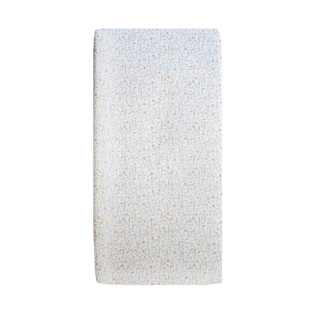 Fitted Sheet Made With Liberty Fabric Theo Pink