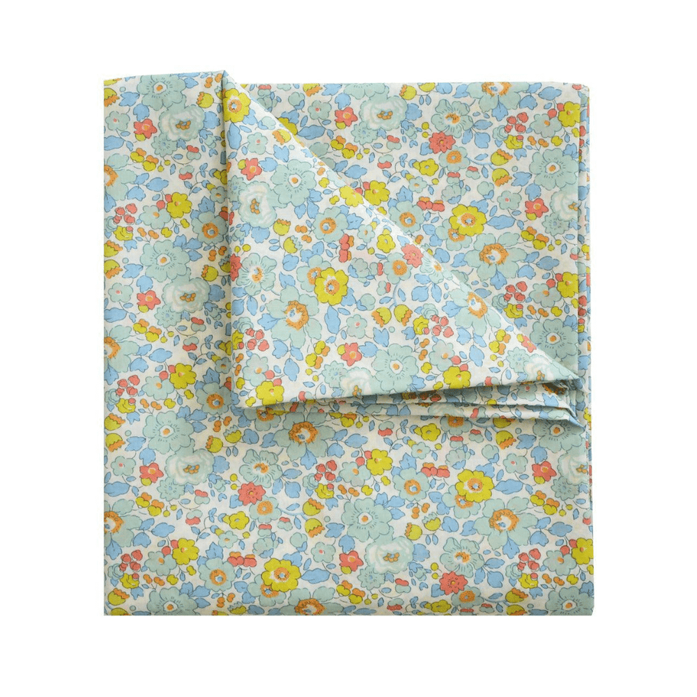 Flat Top Sheet Made With Liberty Fabric Betsy Sage