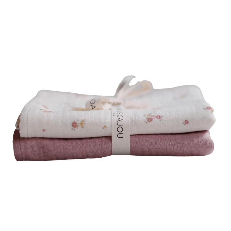 Baby's Pink Swaddles | Set of 2