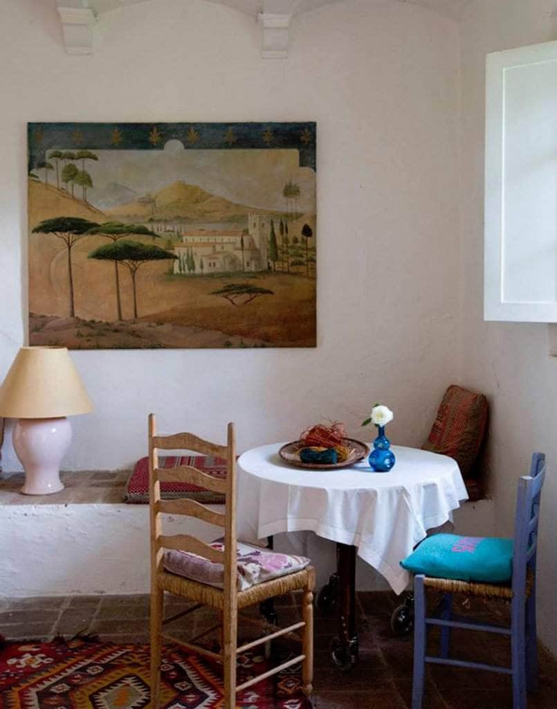 Meet Amber Guinness, Chef and co-founder of Arniano painting school, Tuscany