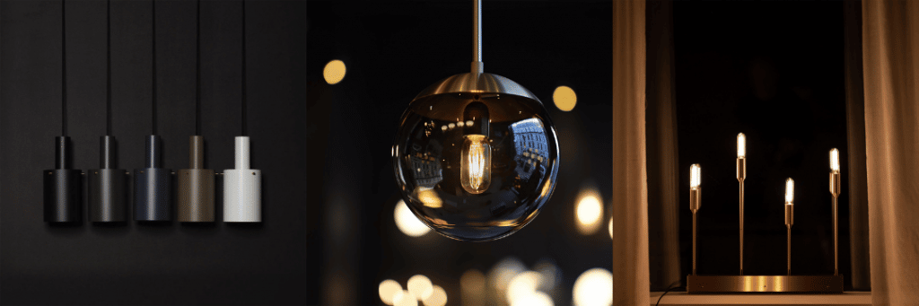lights inviting home