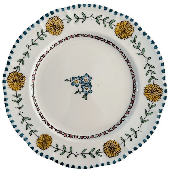 Forget-me-not Dinner Plate