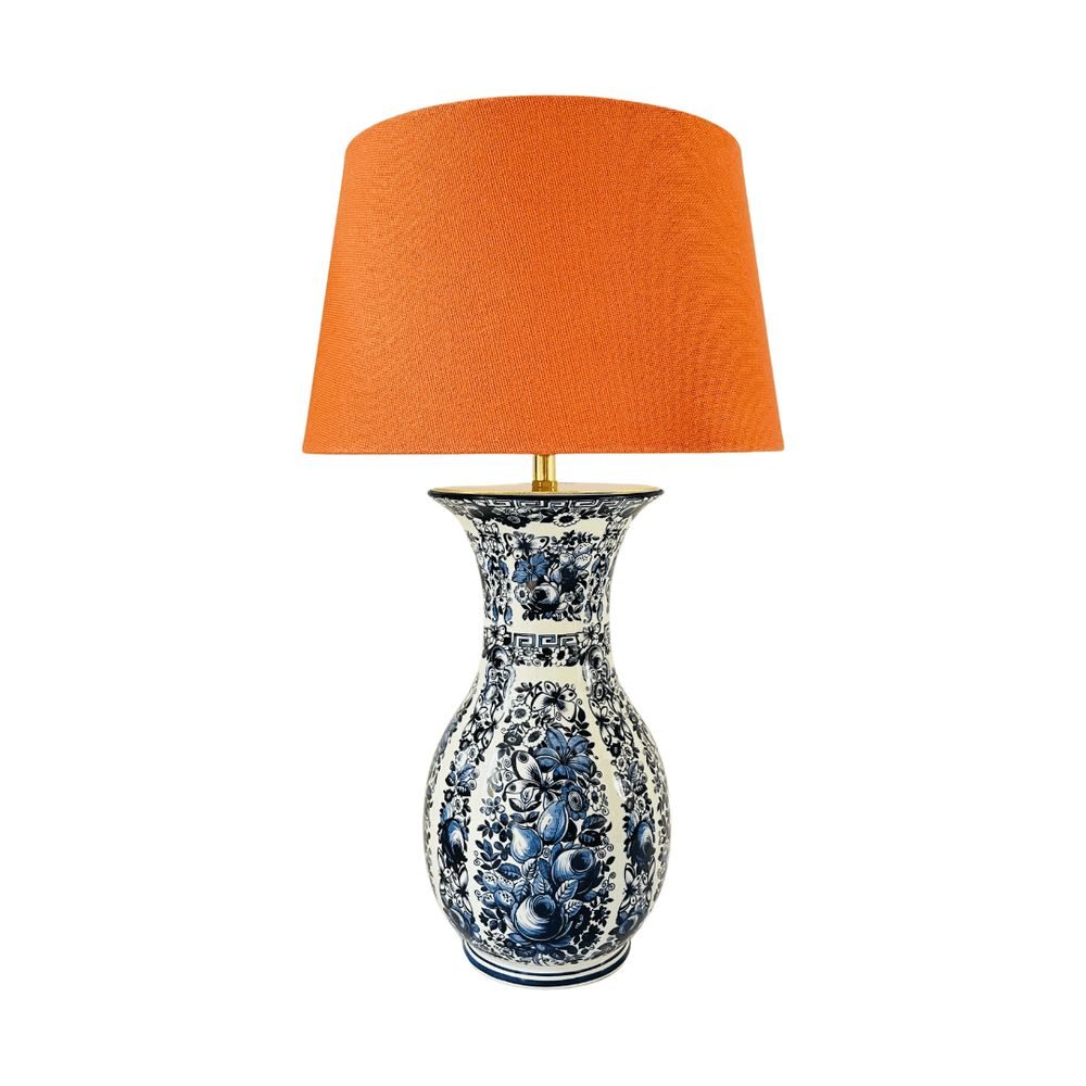 Antique Delfia Lamp