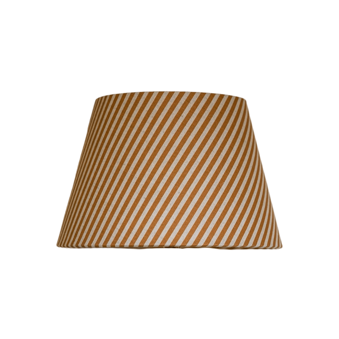 The Linen Card Lampshade in Goldenberry