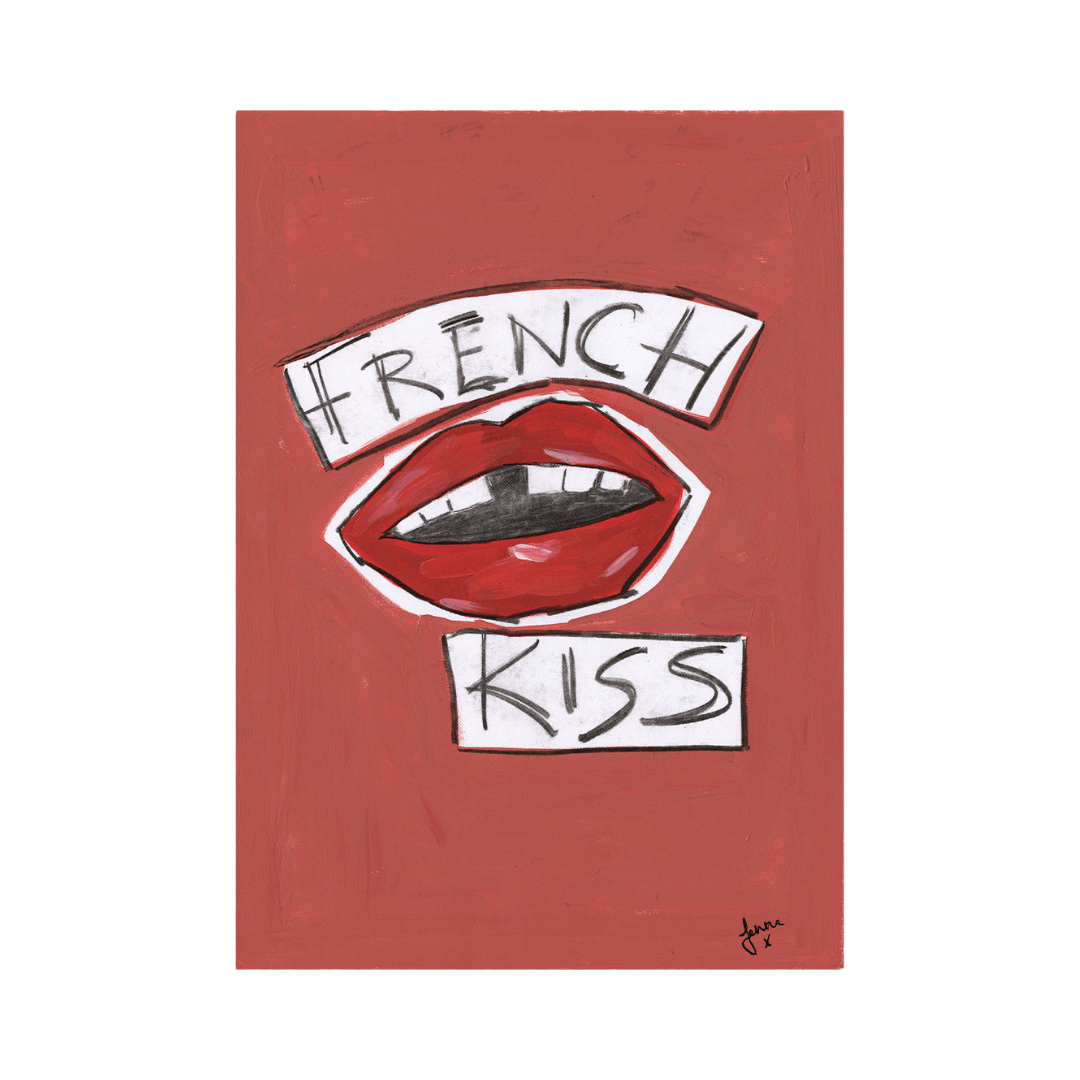 French Kiss Print