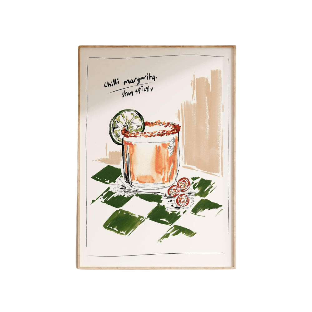 Chilli Margarita' Print