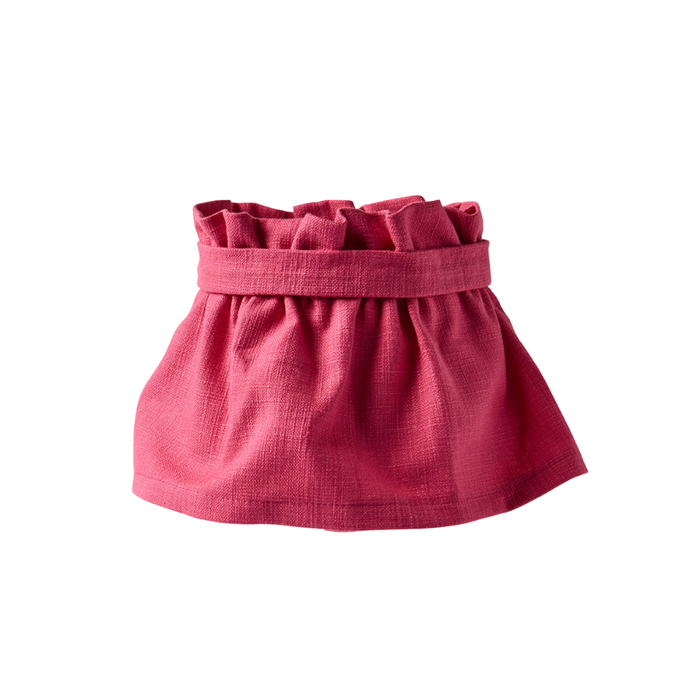 Lampshade Flirty Skirt Peter Plain Pink with Tie