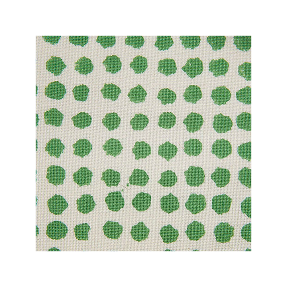 Seed Block Printed Fabric Cotton Grass Sample