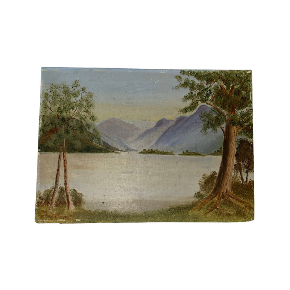 Oil on Board Landscape