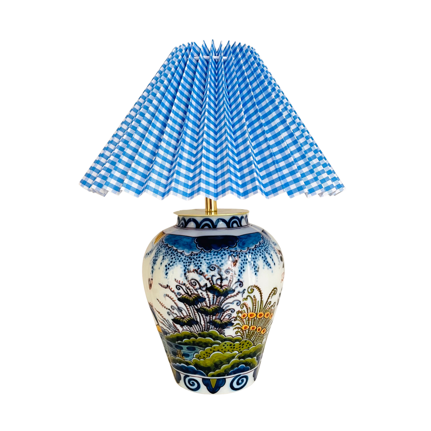 Antique Mini Makkum Lamp