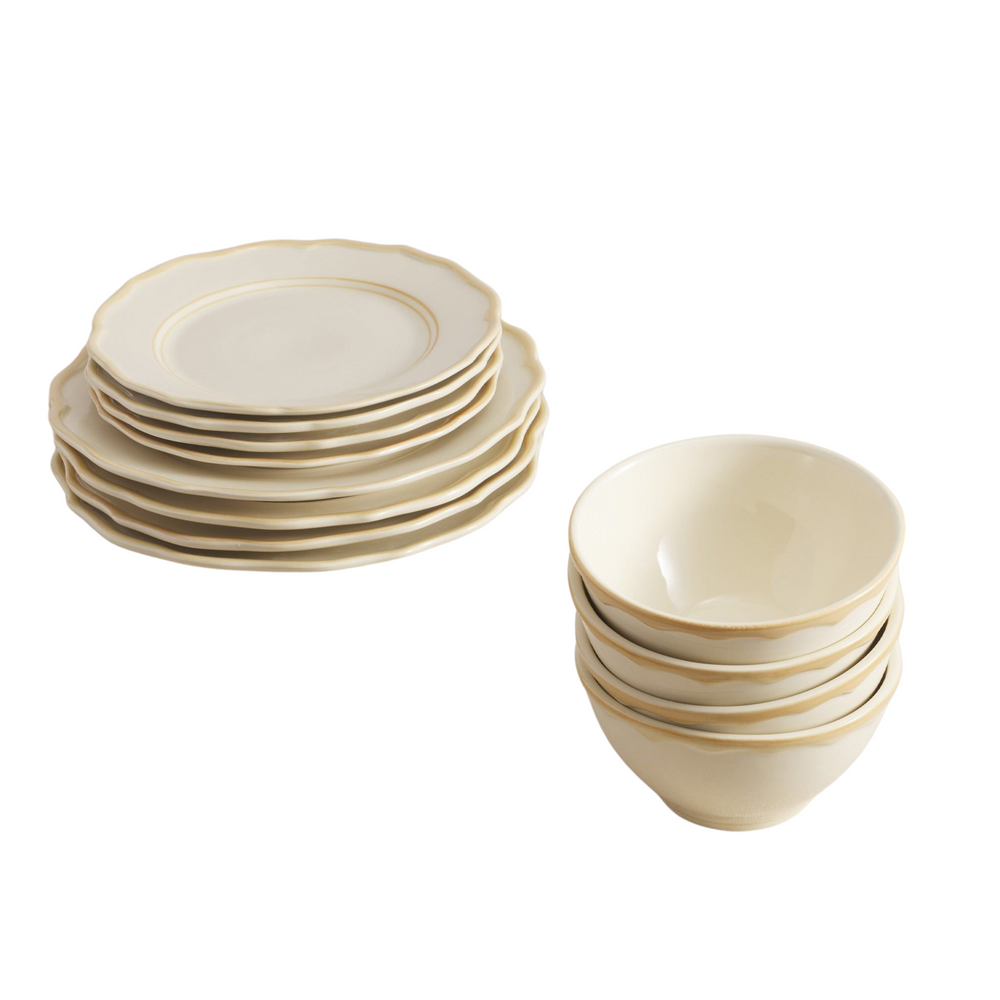 Colette 12 Piece Set with Cereal Bowl