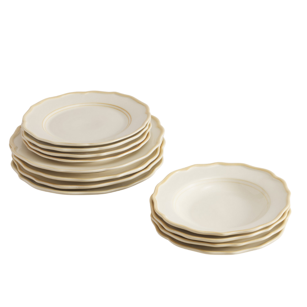 Colette 12 Piece Set with Pasta Bowl
