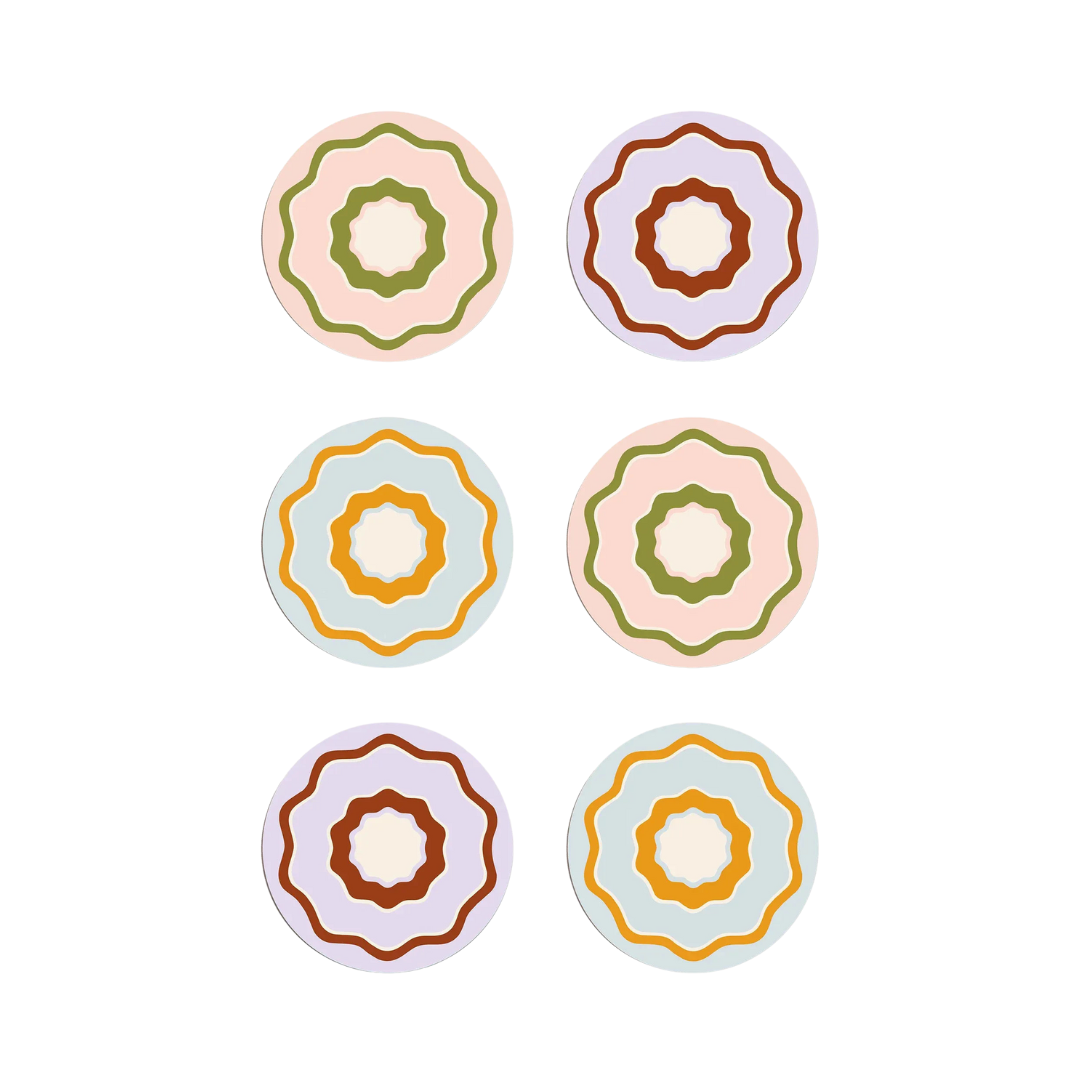 Flowerama Coasters (Set of 6)