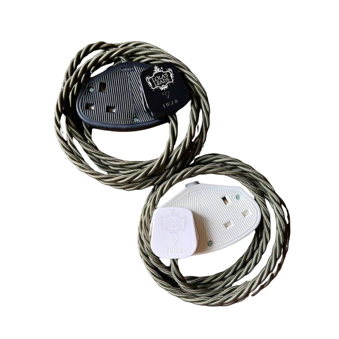Swamp - Lola's Leads Fabric Extension Cable