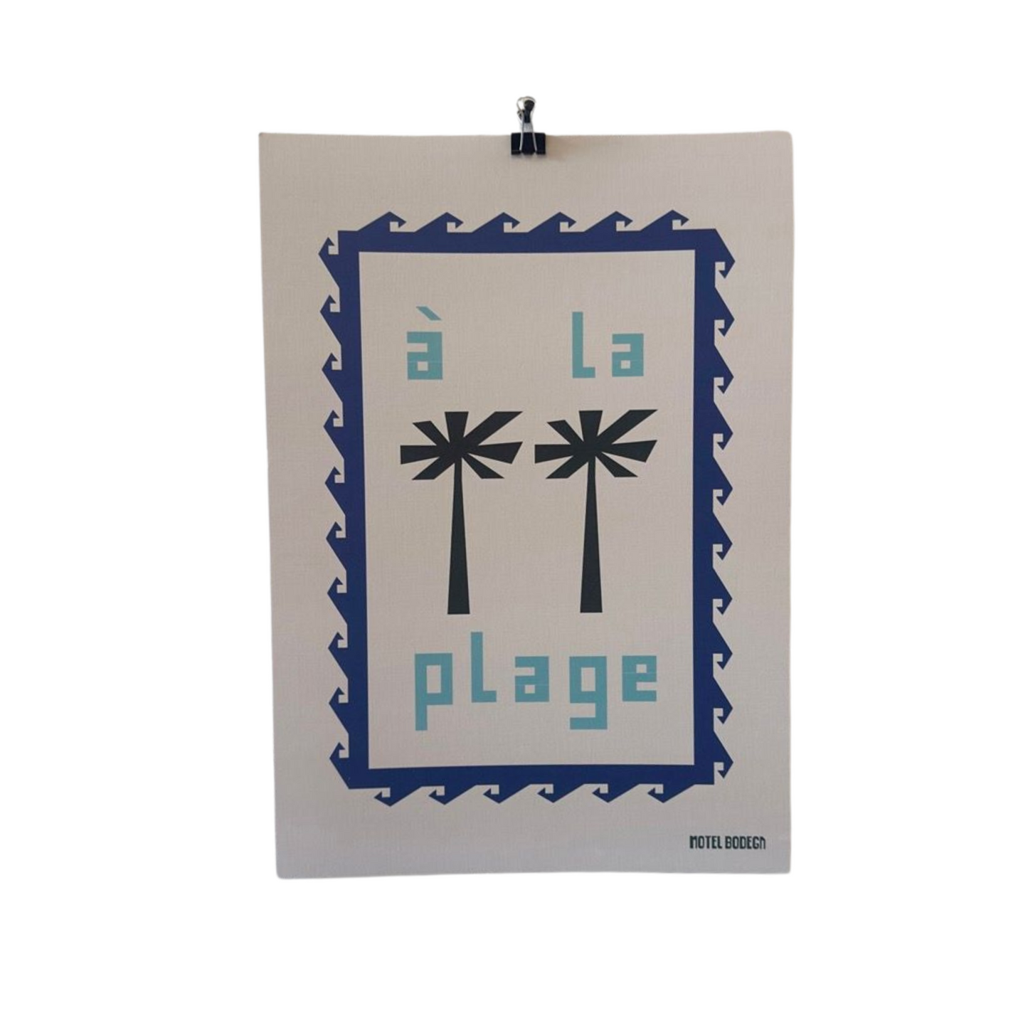 A La Plage A3 Print