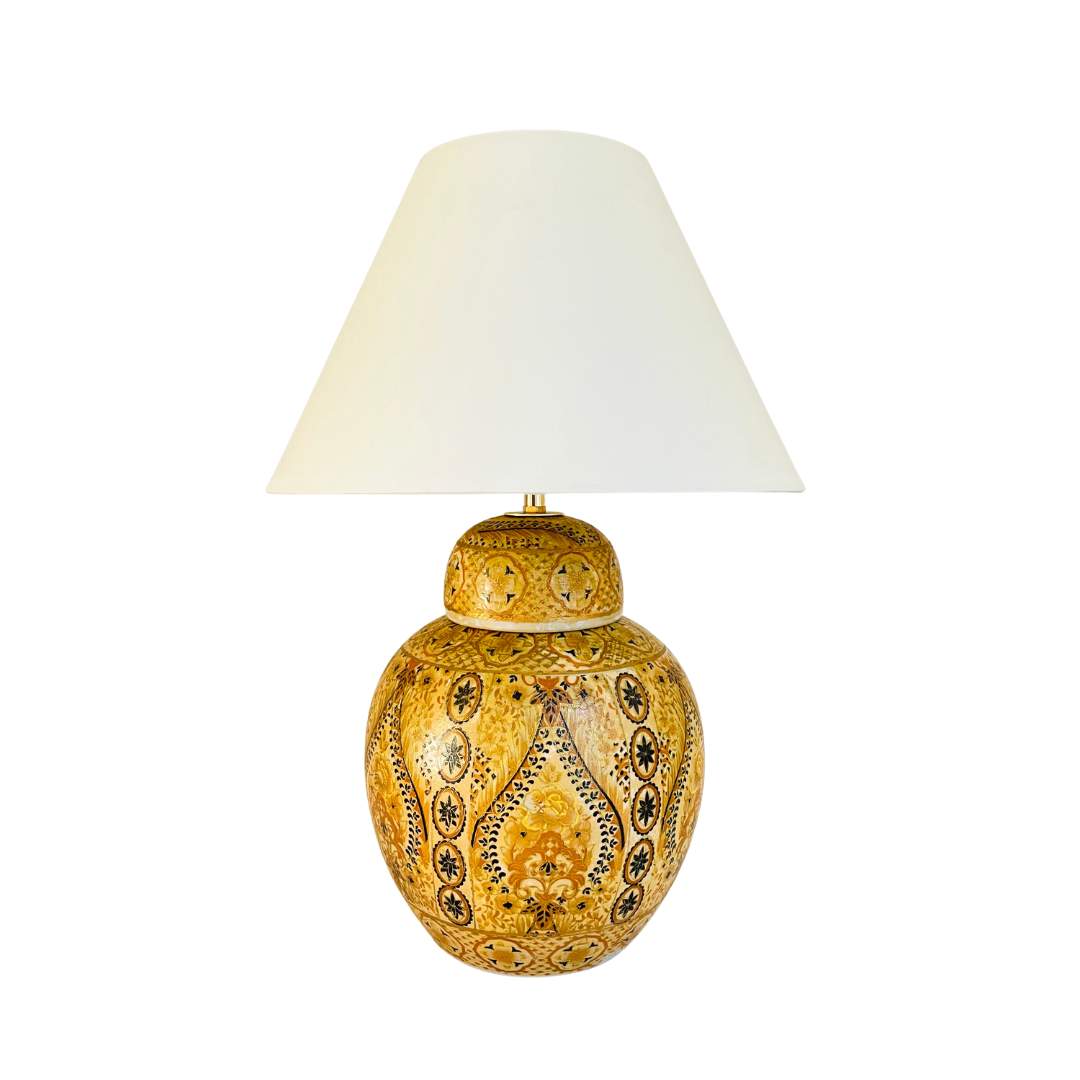 Antique Chinese Globe Lamp