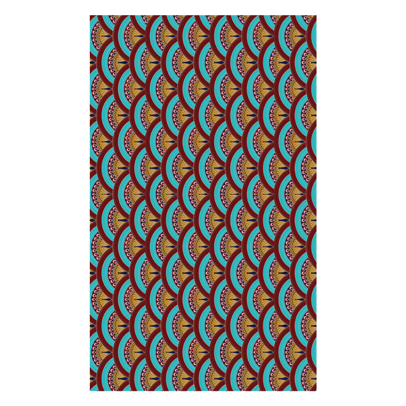 Matthew Williamson Cotton Tablecloth - Peacock Feather