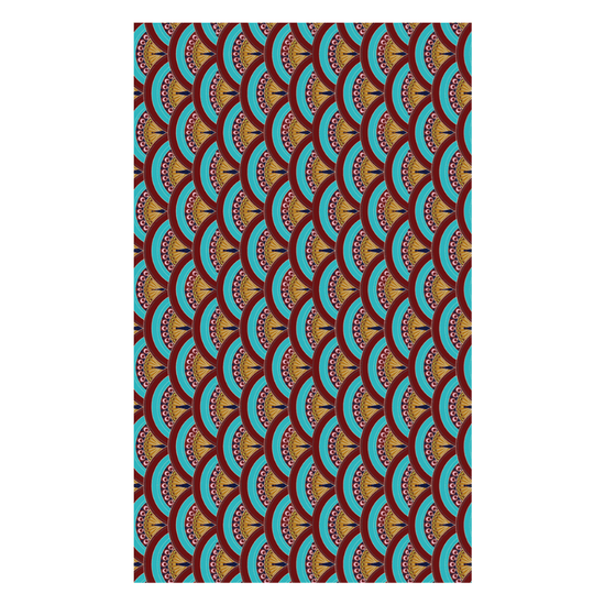 Matthew Williamson Cotton Tablecloth - Peacock Feather