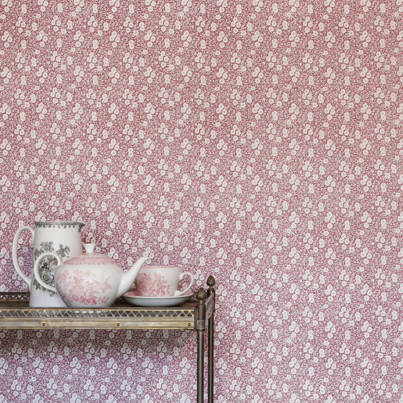 Calico Wallpaper Collaboration With Burleigh