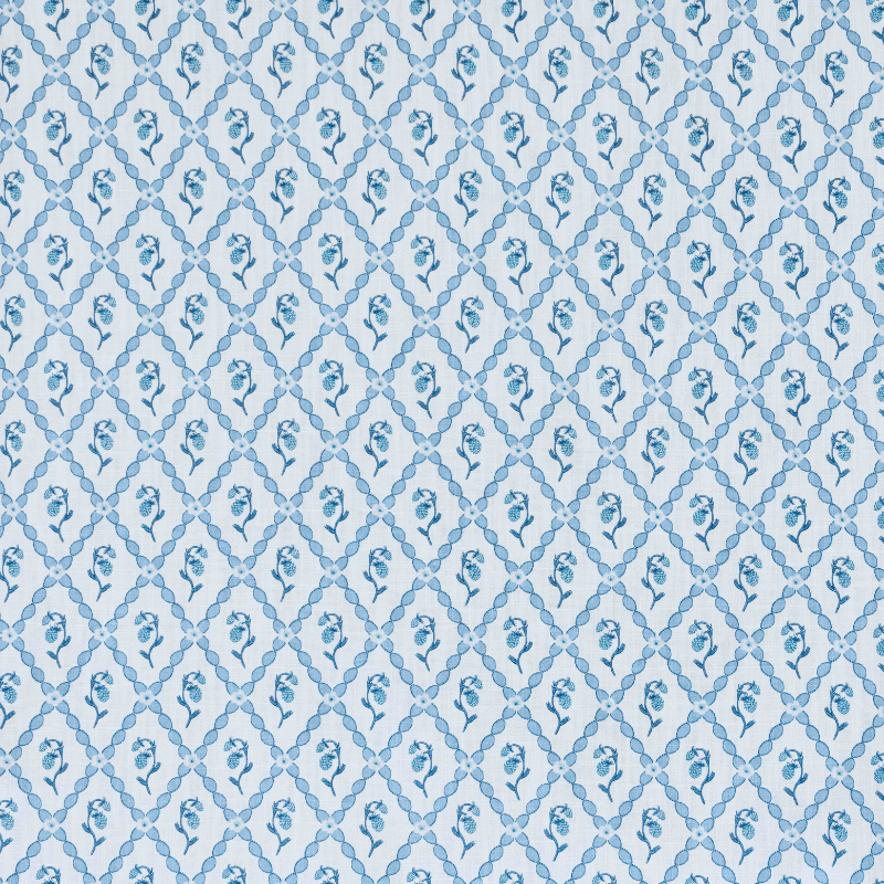 Wild Strawberry Trellis Fabric