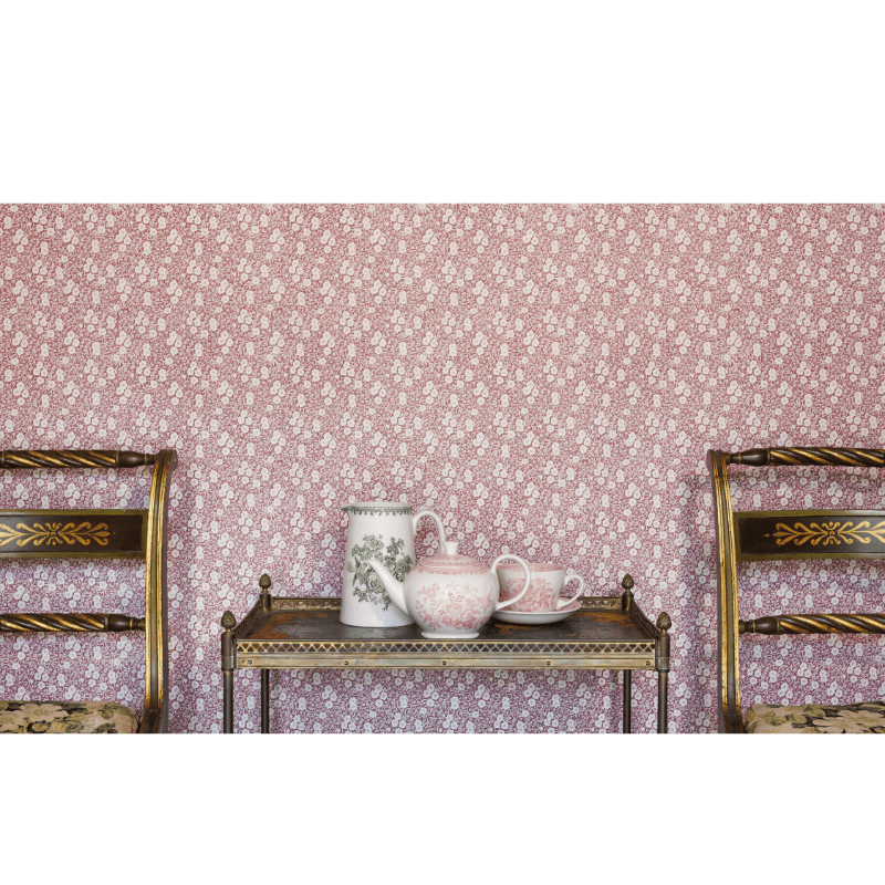 Calico Wallpaper Collaboration With Burleigh