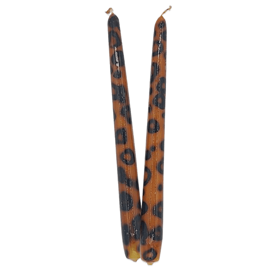 Candle - Leopard Set of 2