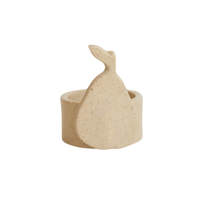 Pera (Pear) Ceramic Napkin Ring - Set of 2