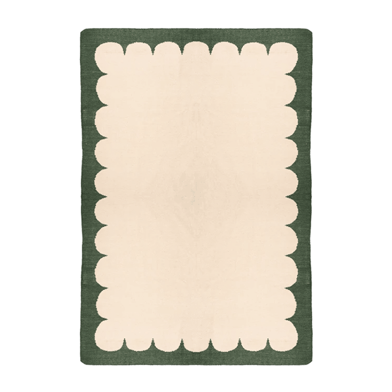 Portico Rug in Forest Green