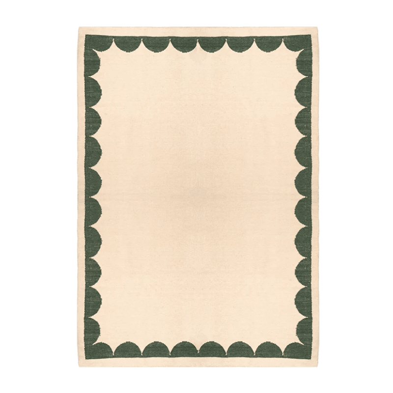 Cavea Rug in Forest Green