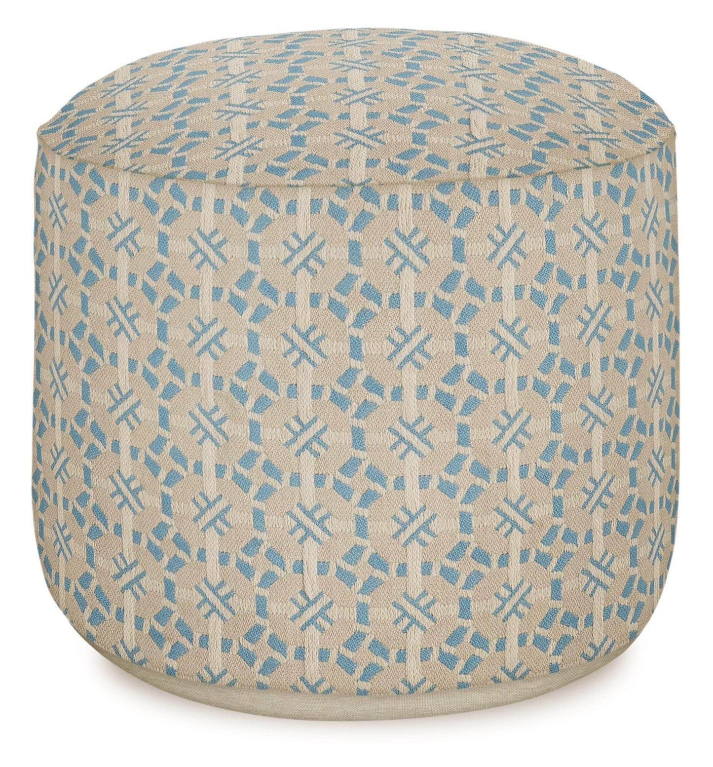 Outdoor Pouf Coco Ice & Ecru
