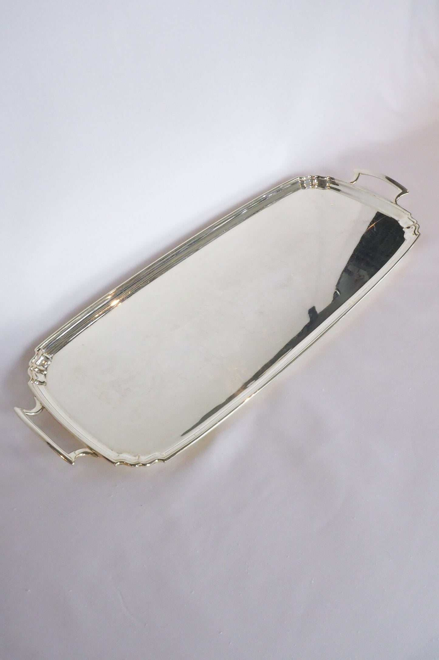 Antique Silver Plate Tray