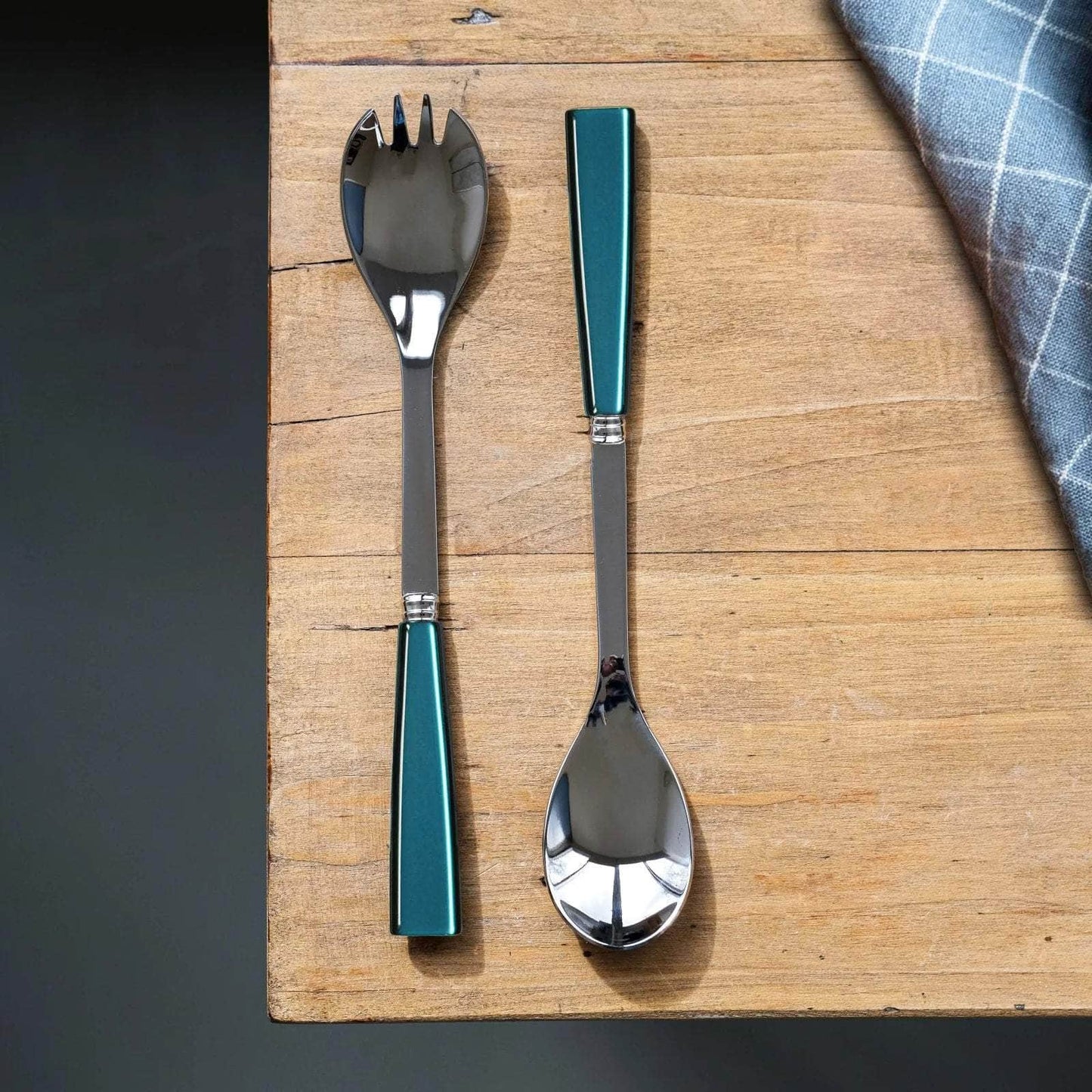 Icône Salad Serving Set, Turquoise