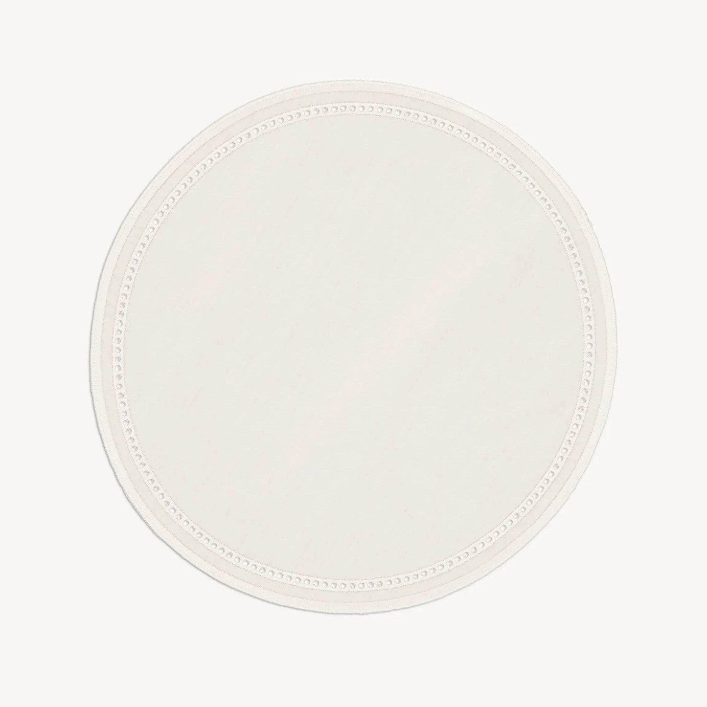 Embroidered Round Cloth Ø25cm