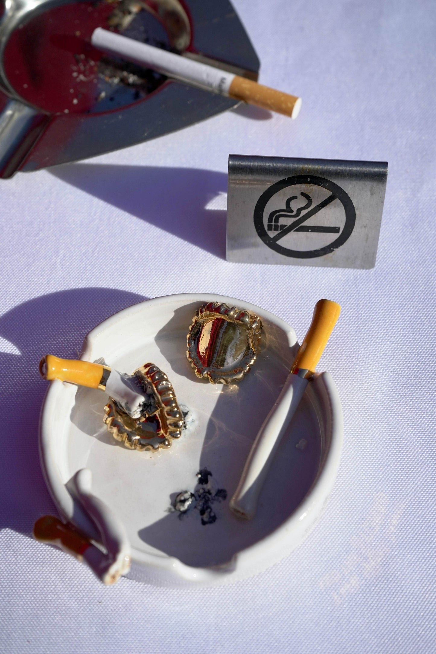 Cigarettes & Alcohol Ashtray