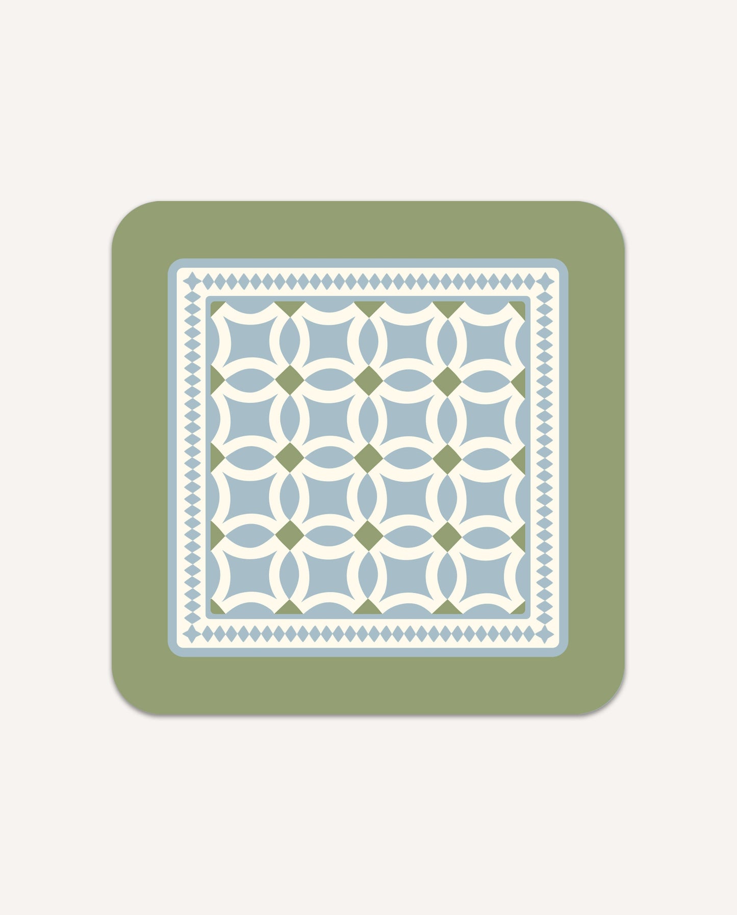 Lattice Set of 6 Coasters